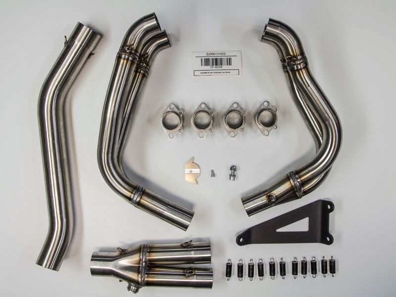 Hindle Suzuki GSXR600 / 750 (11+) with Evolution Polished SS Muffler