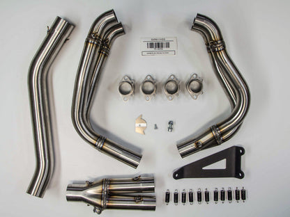 Hindle Suzuki GSXR600 / 750 (11+) with Evolution Polished SS Muffler