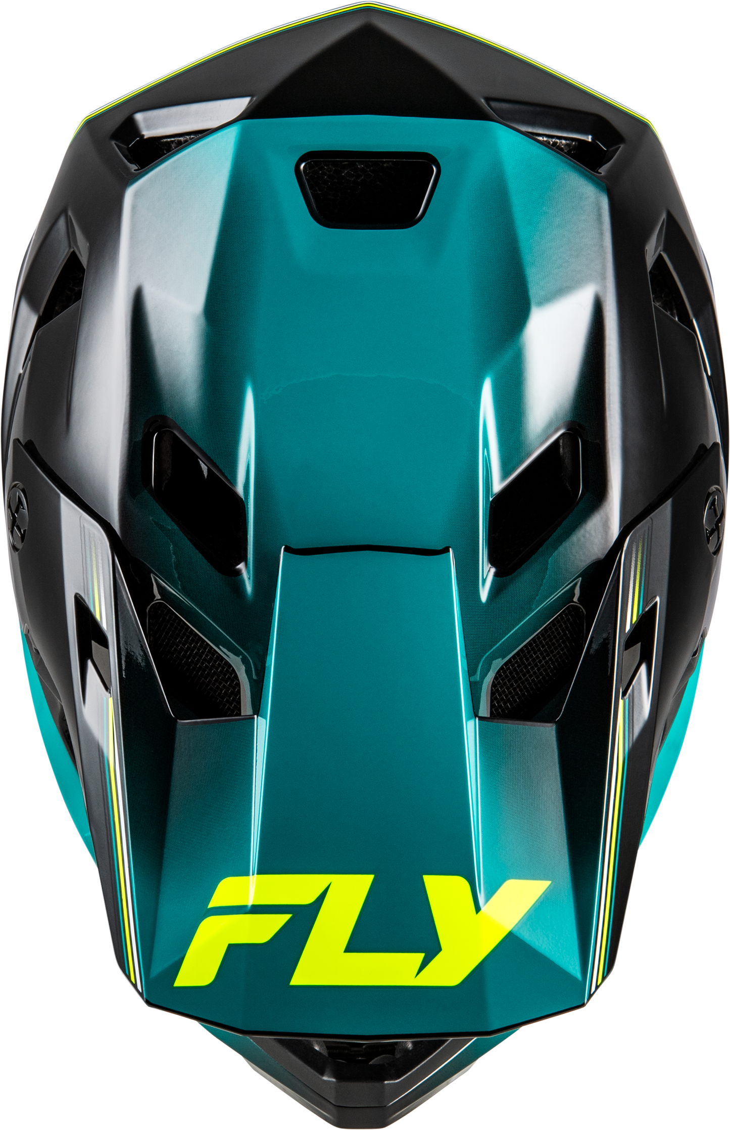 Rayce Repeat Bicycle Helmet Black/Teal/Hi Vis Xl