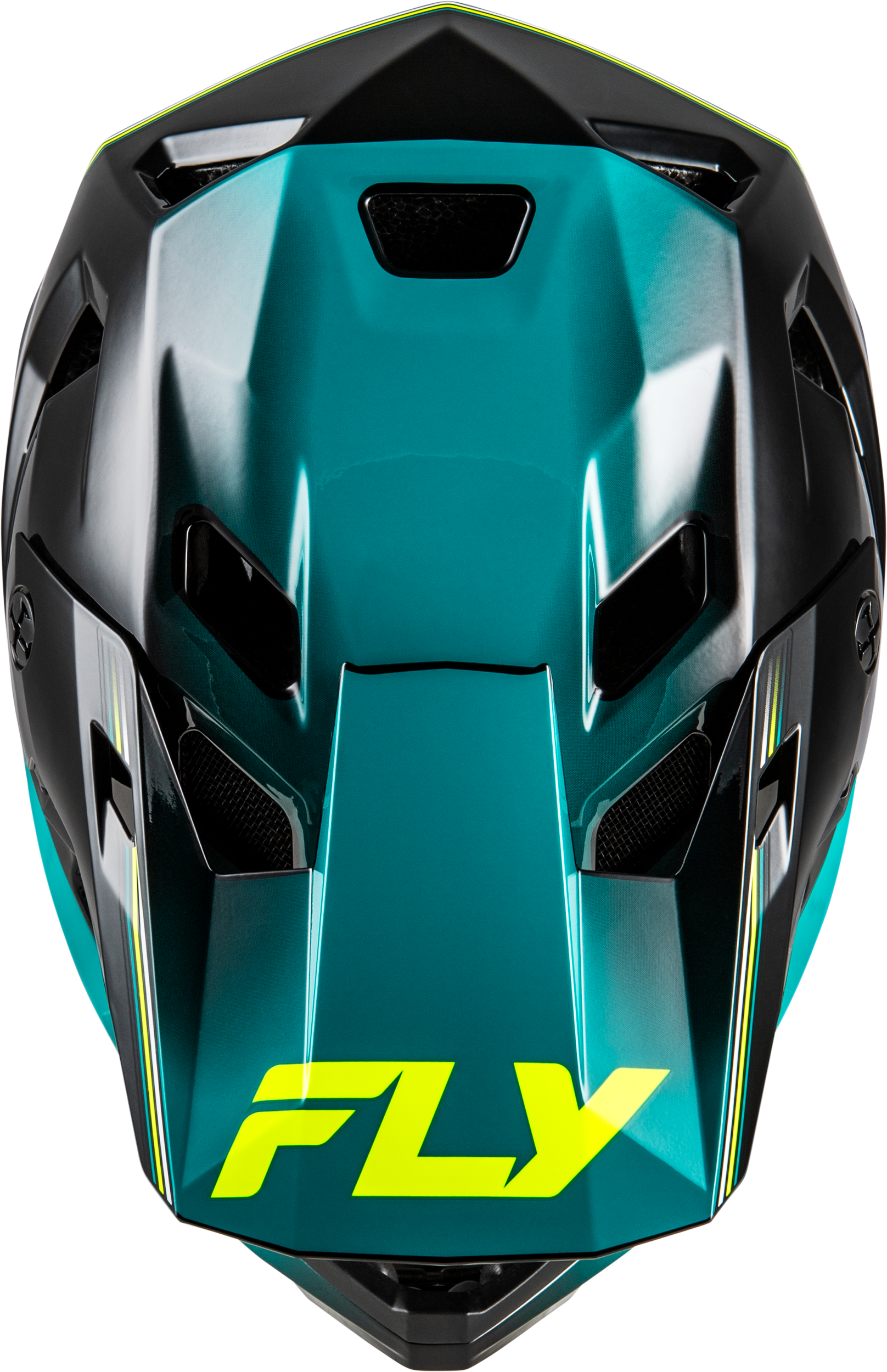 Rayce Repeat Bicycle Helmet Black/Teal/Hi Vis Xl