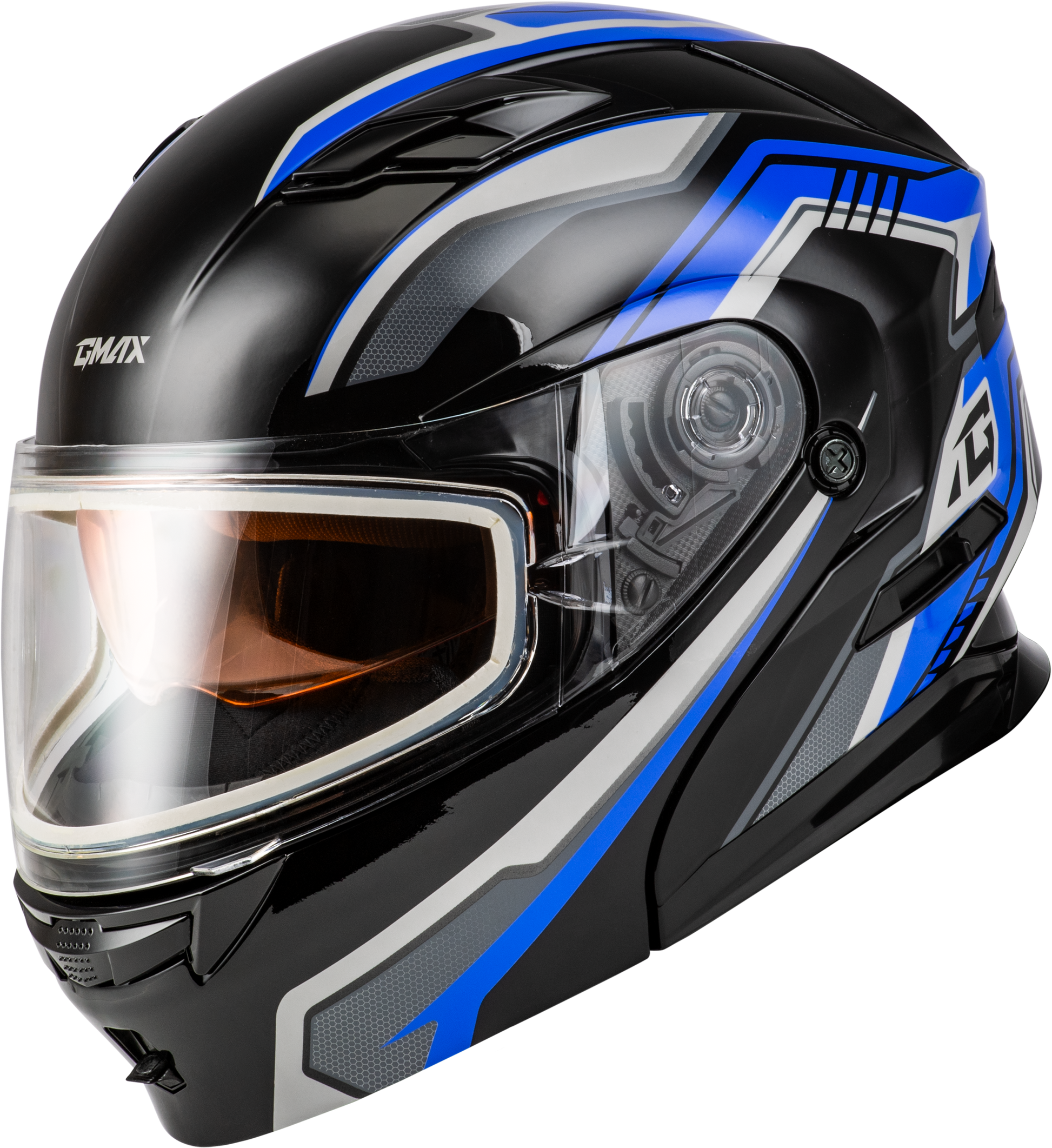 Md 01s Transistor Snow Helmet Blue/Black Sm