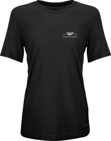 Women's Fly Motto Tee Black 2x