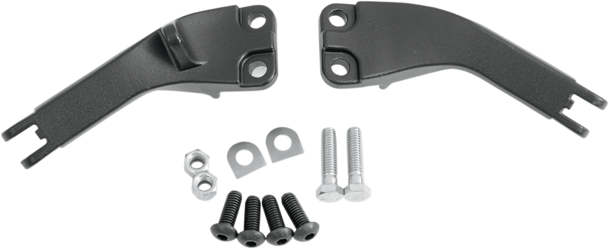 DRAG SPECIALTIES Passenger Peg Mount Kit - Black - FXD P17-0631B