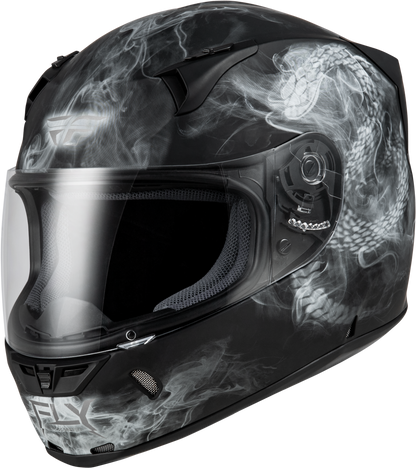 Revolt Coil Helmet Matte Black/White Xs