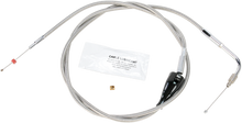 BARNETT Stainless Steel Idle Cable - Cruise - +12" - '96-'01 Touring 102-30-41004-12