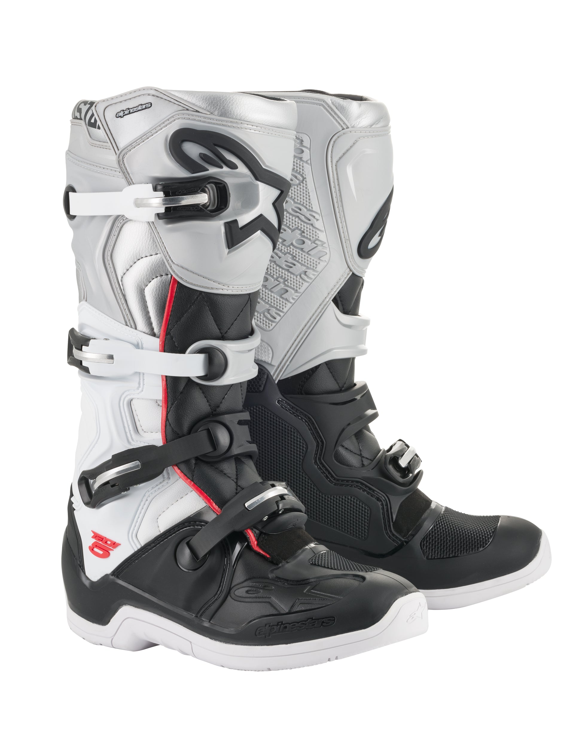 Tech 5 Victory 19 Boots Black/White/Silver Sz 11