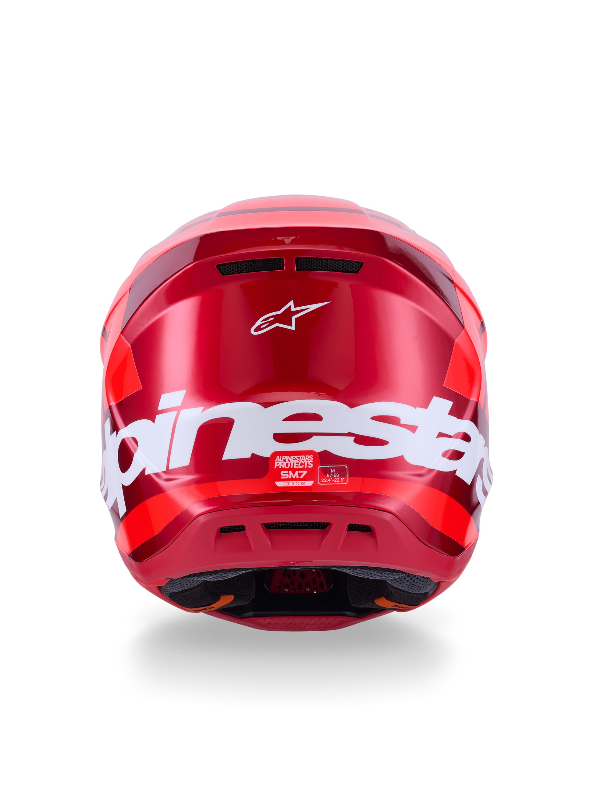 Sm7 Core Helmet Red Glossy 2x