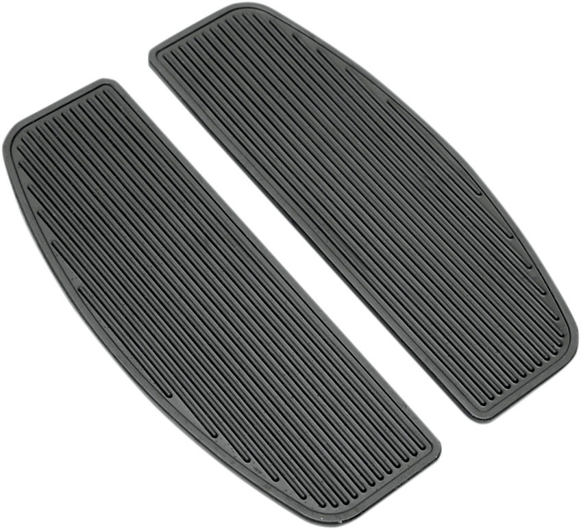 DRAG SPECIALTIES Footboard Insert - Black P17-0430-R