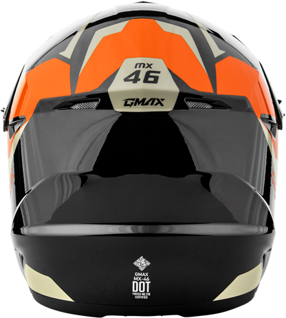 Mx 46 Cyclus Hemet Black/Orange Md