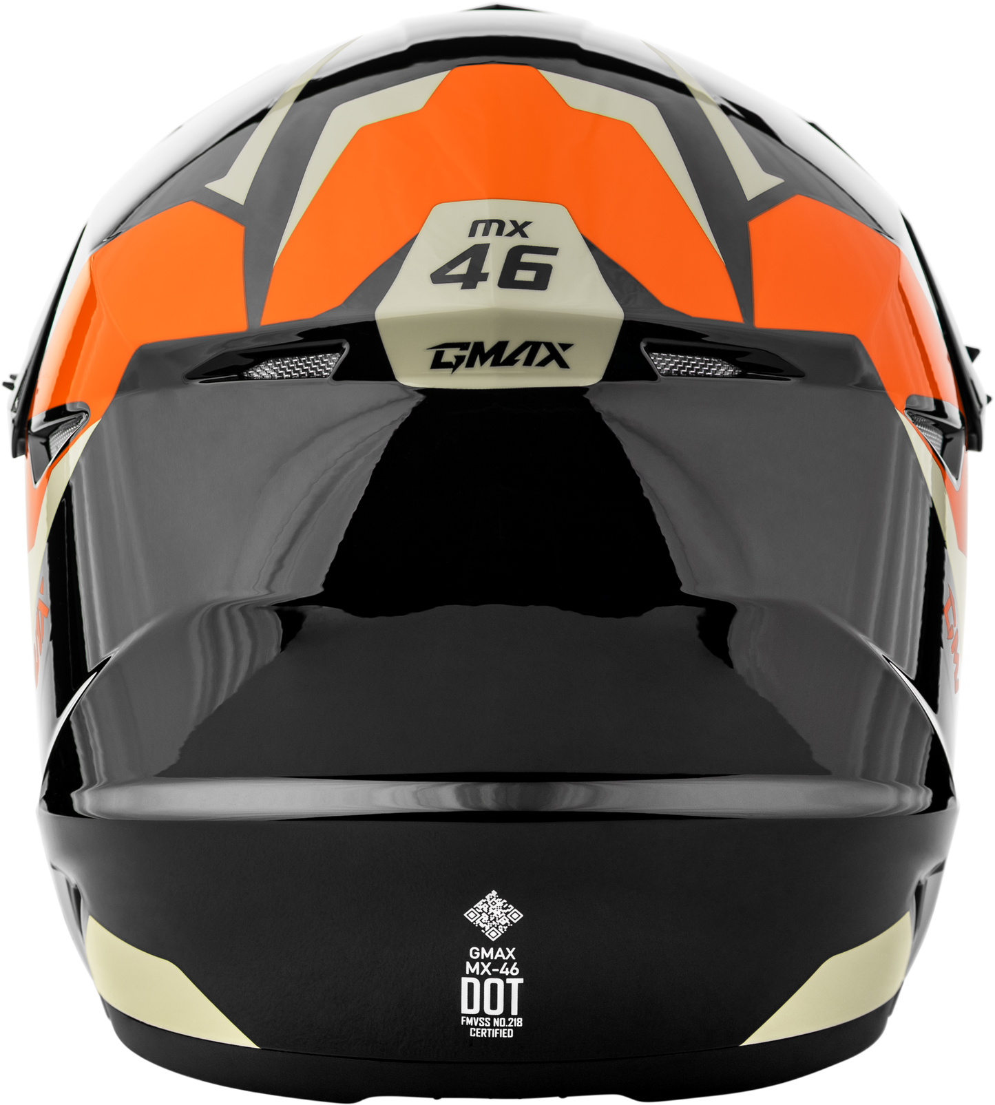 Mx 46y Cyclus Helmet Black/Orange Yl