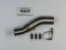 Hindle Exhaust for Honda CBR500R/F/X (13+) Slipon Adapter with Evolution Polished SS Muffler