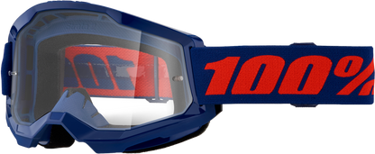 Strata 2 Goggle Navy Clear Lens