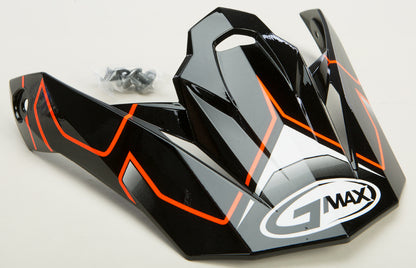 Visor W/Screws Step Mx 86 Hi Vis Orange
