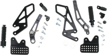 VORTEX V2 Rearset - Black - GSXR6/7 RS553K