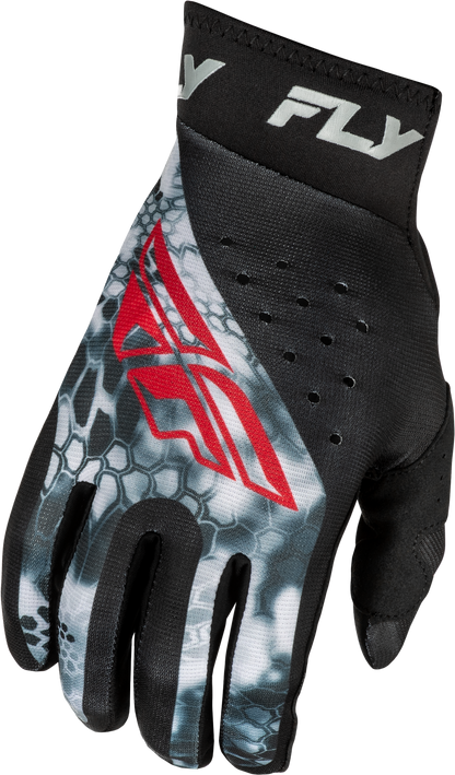 Pro Lite Kryptek Gloves Black/Red/Grey Xl