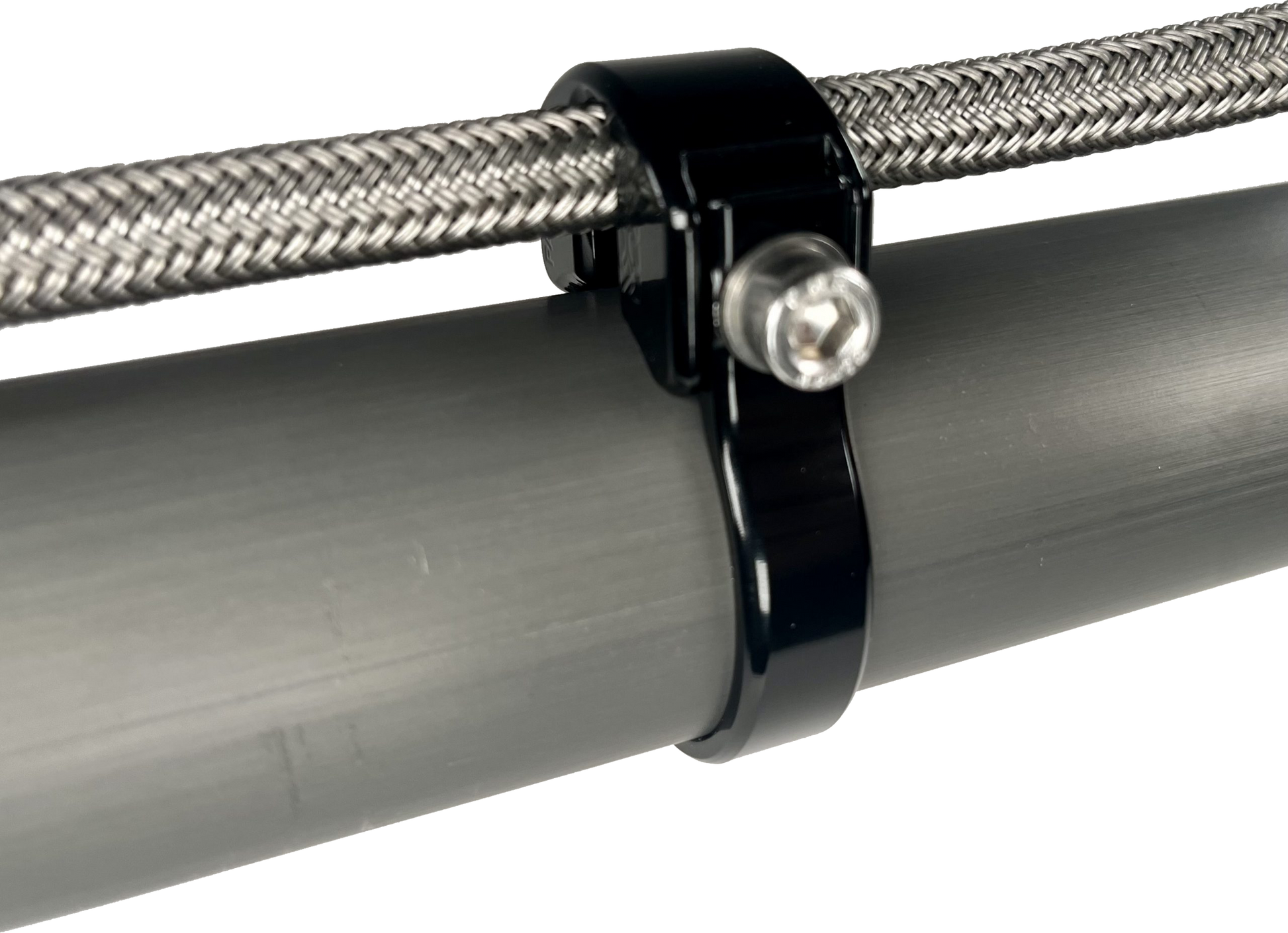 Tubing Mounted Cable/Line Black