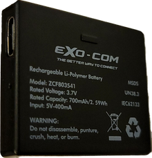 Exo Com Replacement Spare Battery