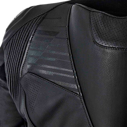 Tractech Evo D3o Jacket Blk/Whi Leather Lg