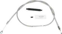 BARNETT High-Efficiency Stainless Steel Clutch Cable for Harley-Davidson - +6" - '07-'14 Softail 102-30-10039-06