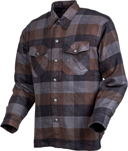 Covert Moto Flannel Black/Brown/Grey 5x