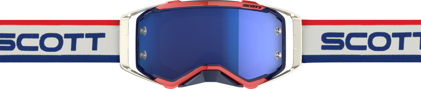 Prospect Heritage Goggle White/Blue Retro
