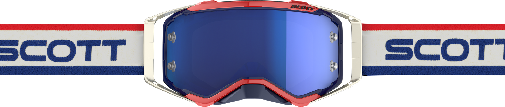 Prospect Heritage Goggle White/Blue Retro