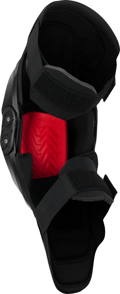 Sx 1 Plasma Knee Protector Blk/Red/Cool Gry Sm/Md