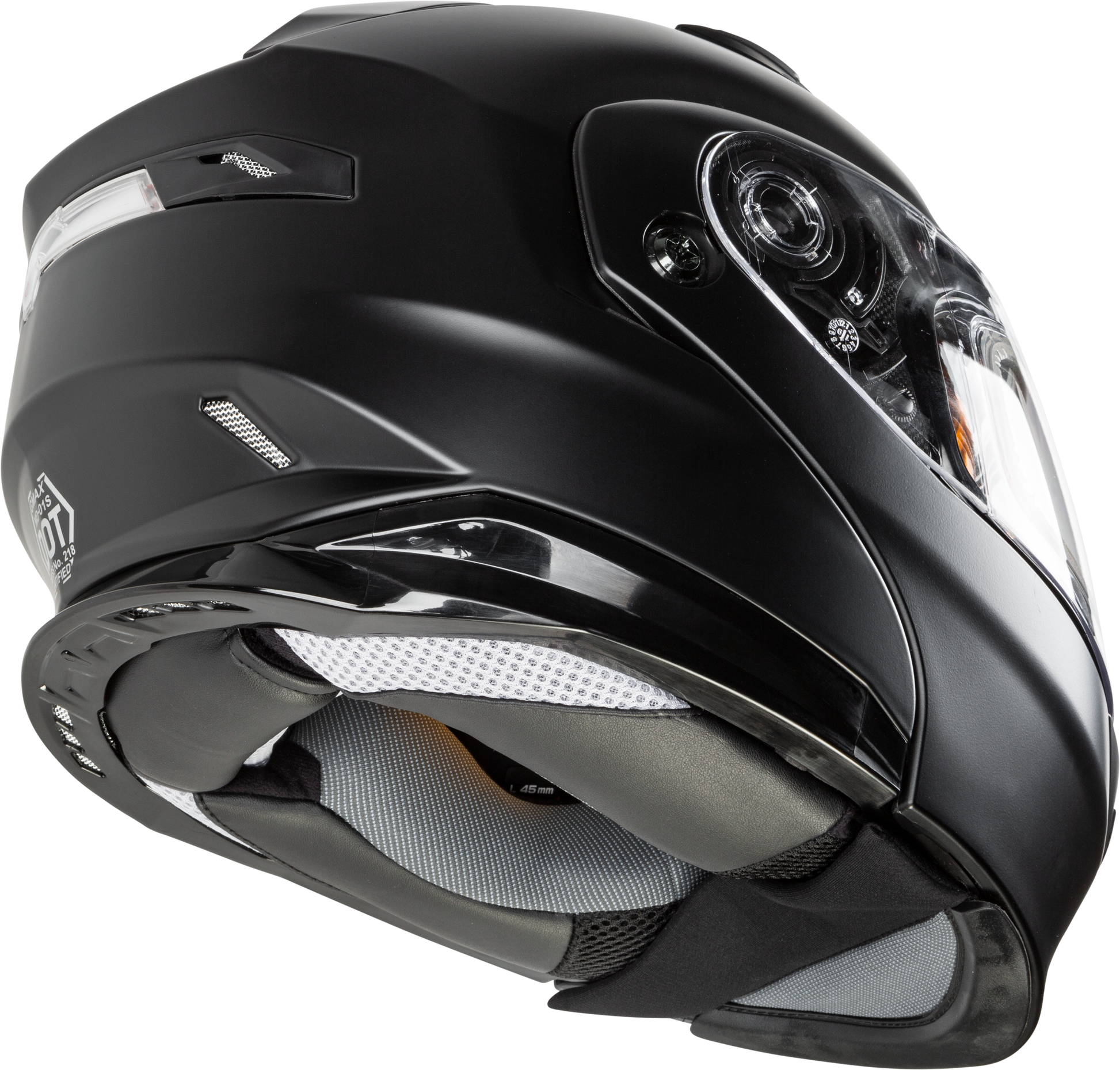 Md 01s Modular Snow Helmet W/Electric Shield Matte Blk 2x