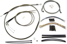 MAGNUM SHIELDING Black Pearl™ Designer Handlebar Installation Kit - 12"-14" - '96-'05 Dyna 487381