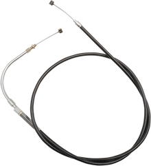 BARNETT Black Vinyl Clutch Cable - +6" - Victory 101-85-10012-06