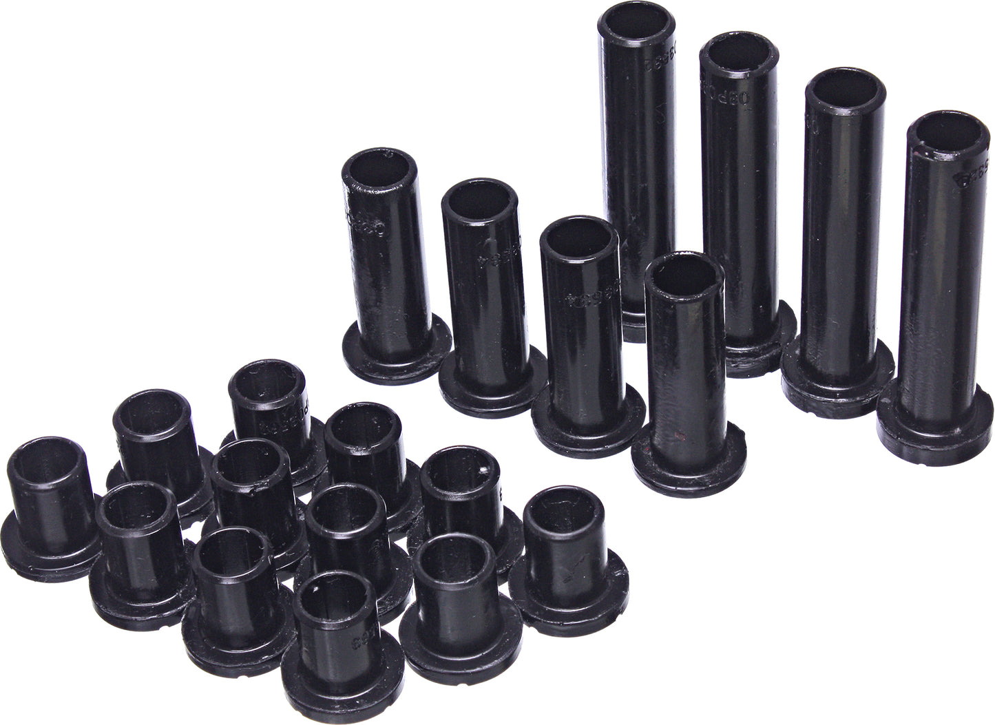 Control Arm Bushings Rear Black Pol