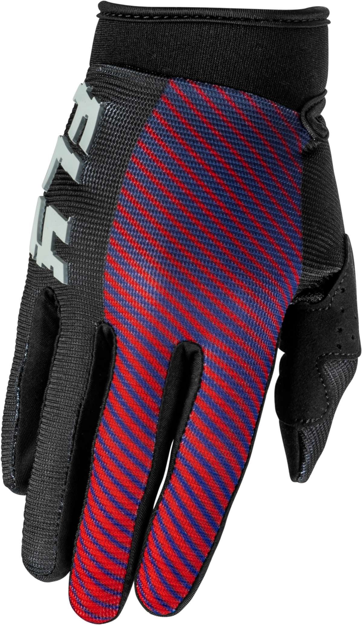 Youth F 16 Gloves Black/Red/Purple Y3xs