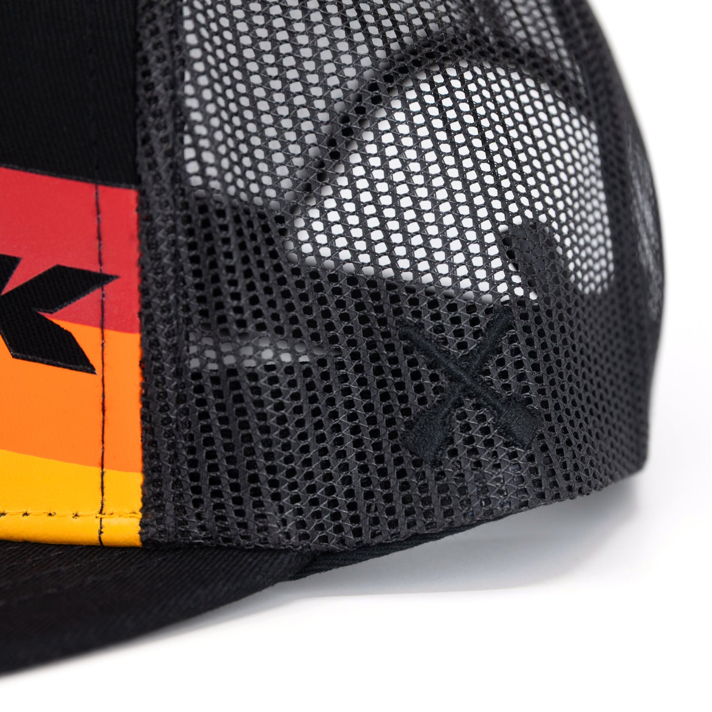Sunday Stripe 2fifty Trucker Black Snapback Hat