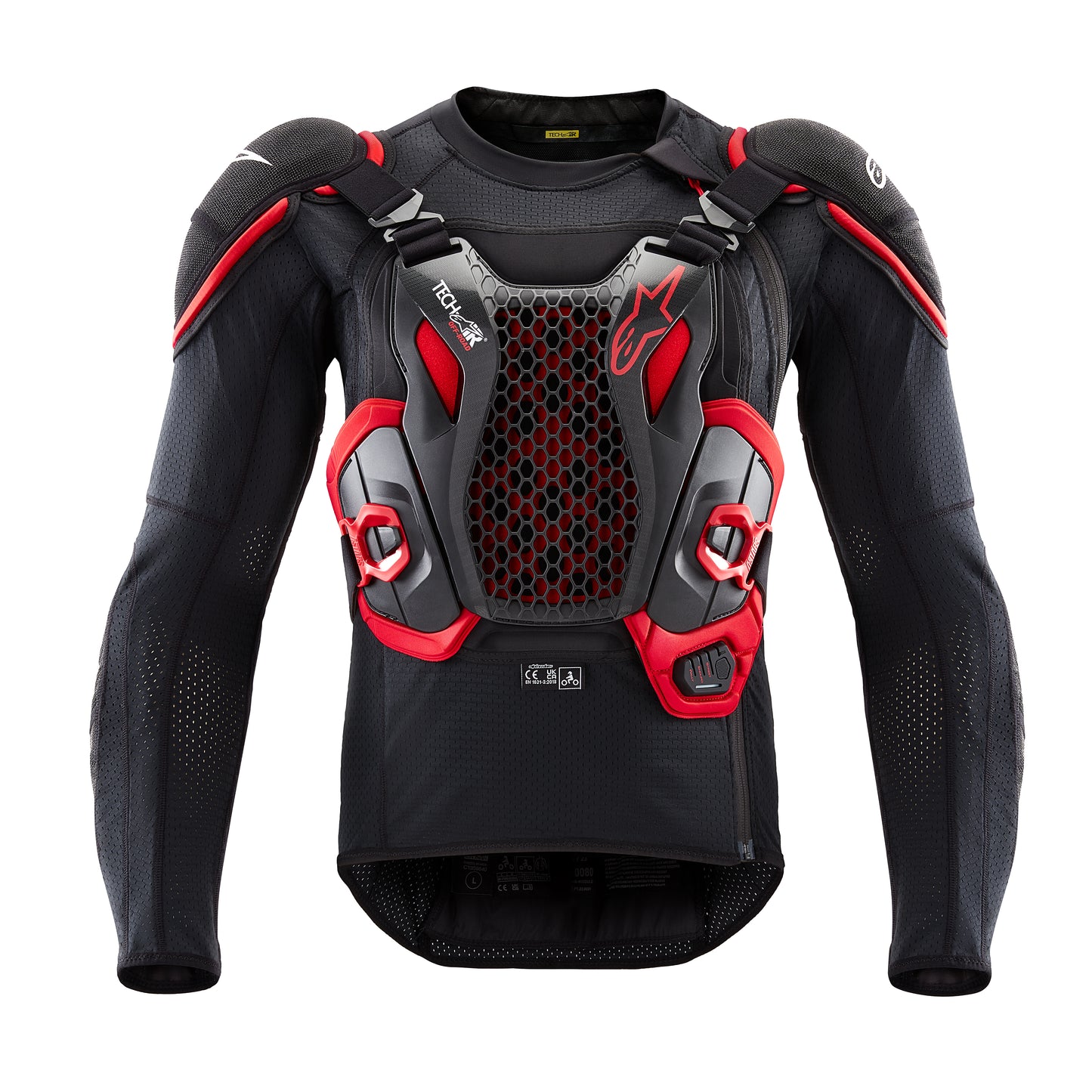 Tech Air Off Road System Black/Red Sm