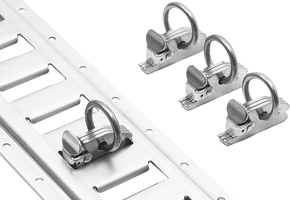 E Track O Ring Clips 4/Pk