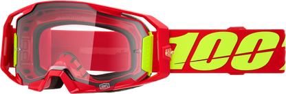 Armatic Goggle Red Clear Lens