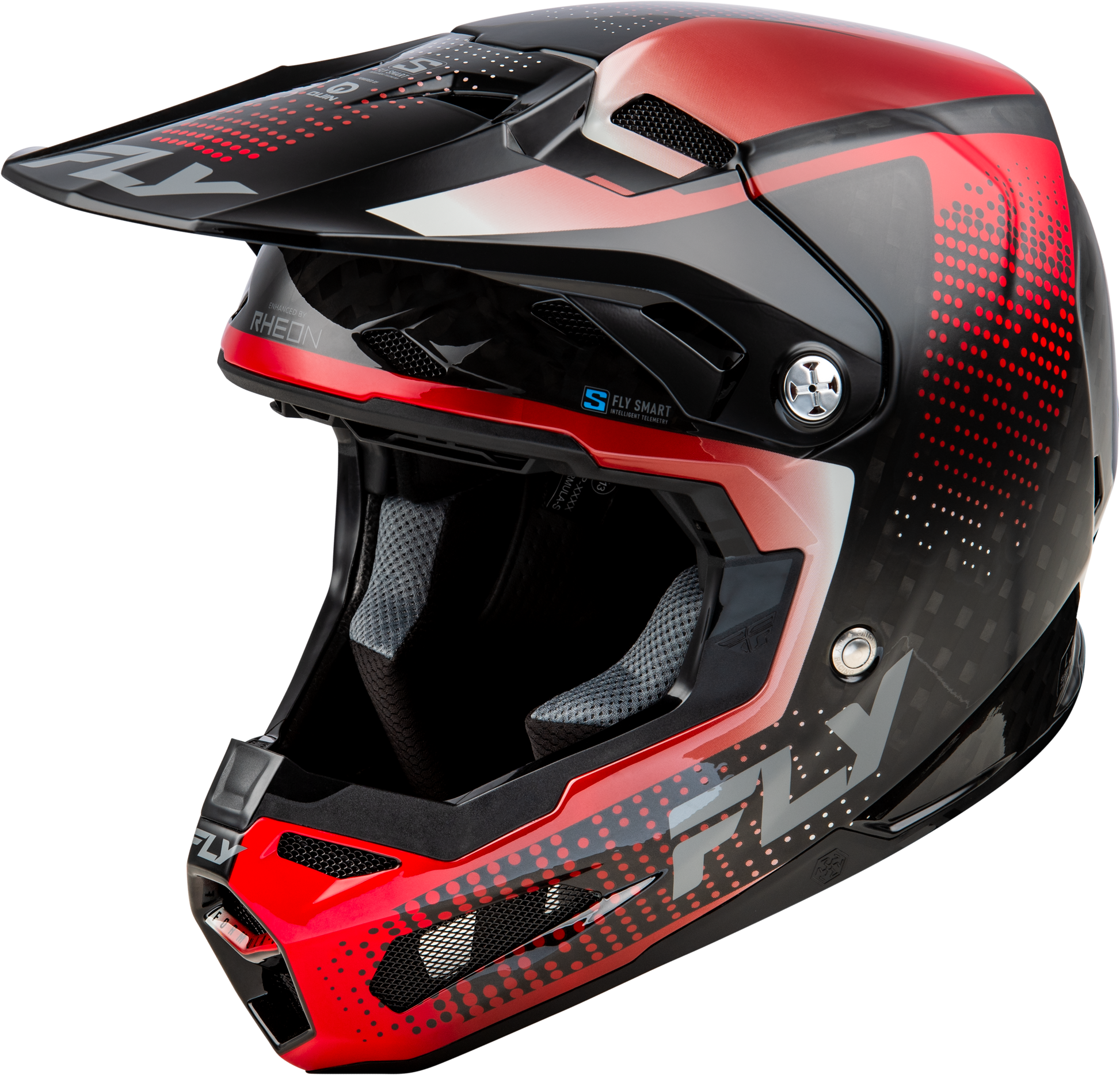 Formula S Carbon Protocol Helmet Black Carbon/Red Xs