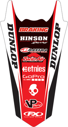 FACTORY EFFEX Rear Fender Graphic - CRF 250/450 17-32324