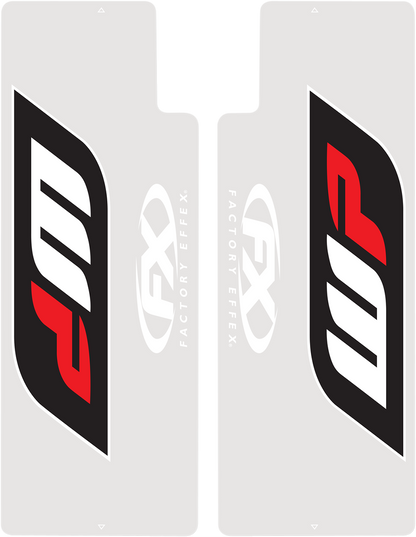 FACTORY EFFEX Fork Shield - FX Clear/WP Suspension 17-38080