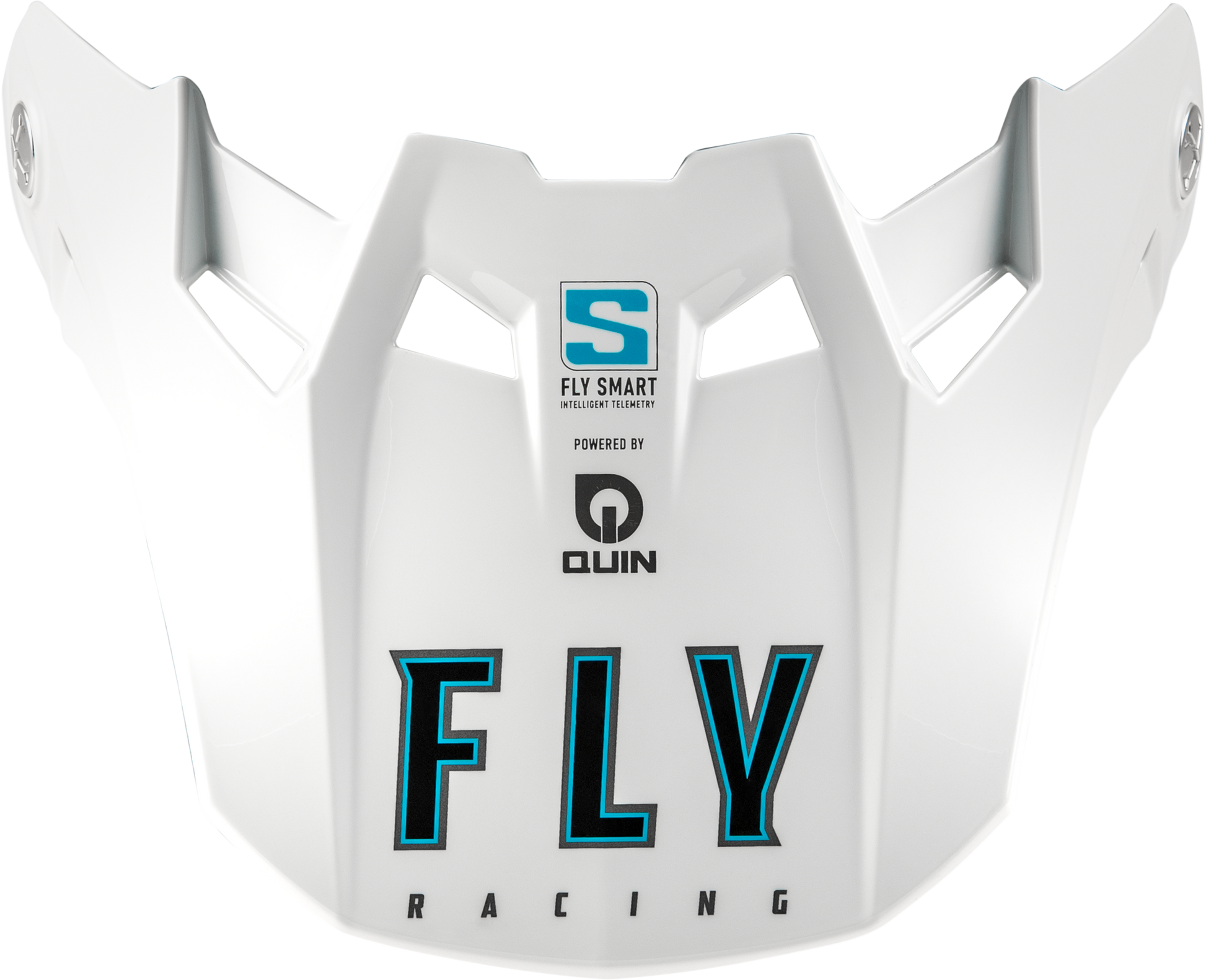 Formula S Carbon Solid Visor White Yl/Sm