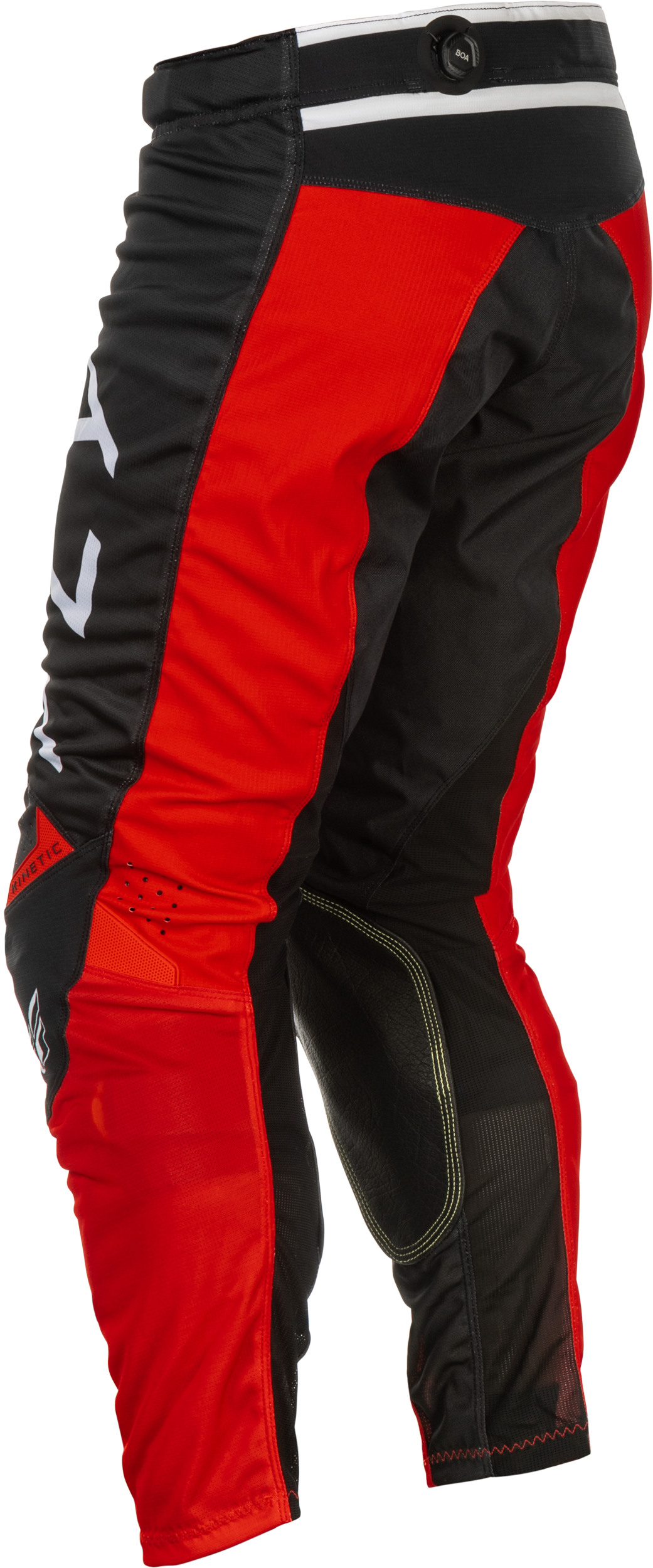 Kinetic Mesh Center Pants Black/White/Red Sz 40