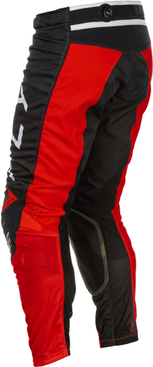 Kinetic Mesh Center Pants Black/White/Red Sz 28