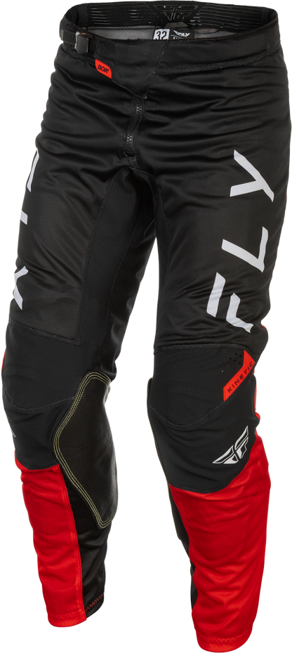 Kinetic Mesh Center Pants Black/White/Red Sz 32