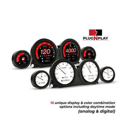 Hd 03x 4 Piece Gauge Kit Touring 14 23