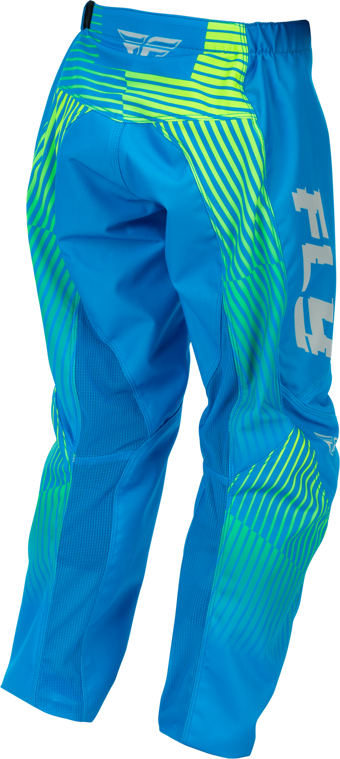 Youth F 16 Pants Blue/Hi Vis Sz 18