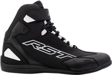 Sabre Moto Shoe Ce Boot Black / Black / White  Sz 11.5