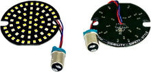 Led Turn Signal Inserts 3" 1157 Wht Halo Amber