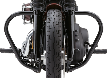 Freeway Bars Vbend 1.25" Black Fxd/B/C 91 17