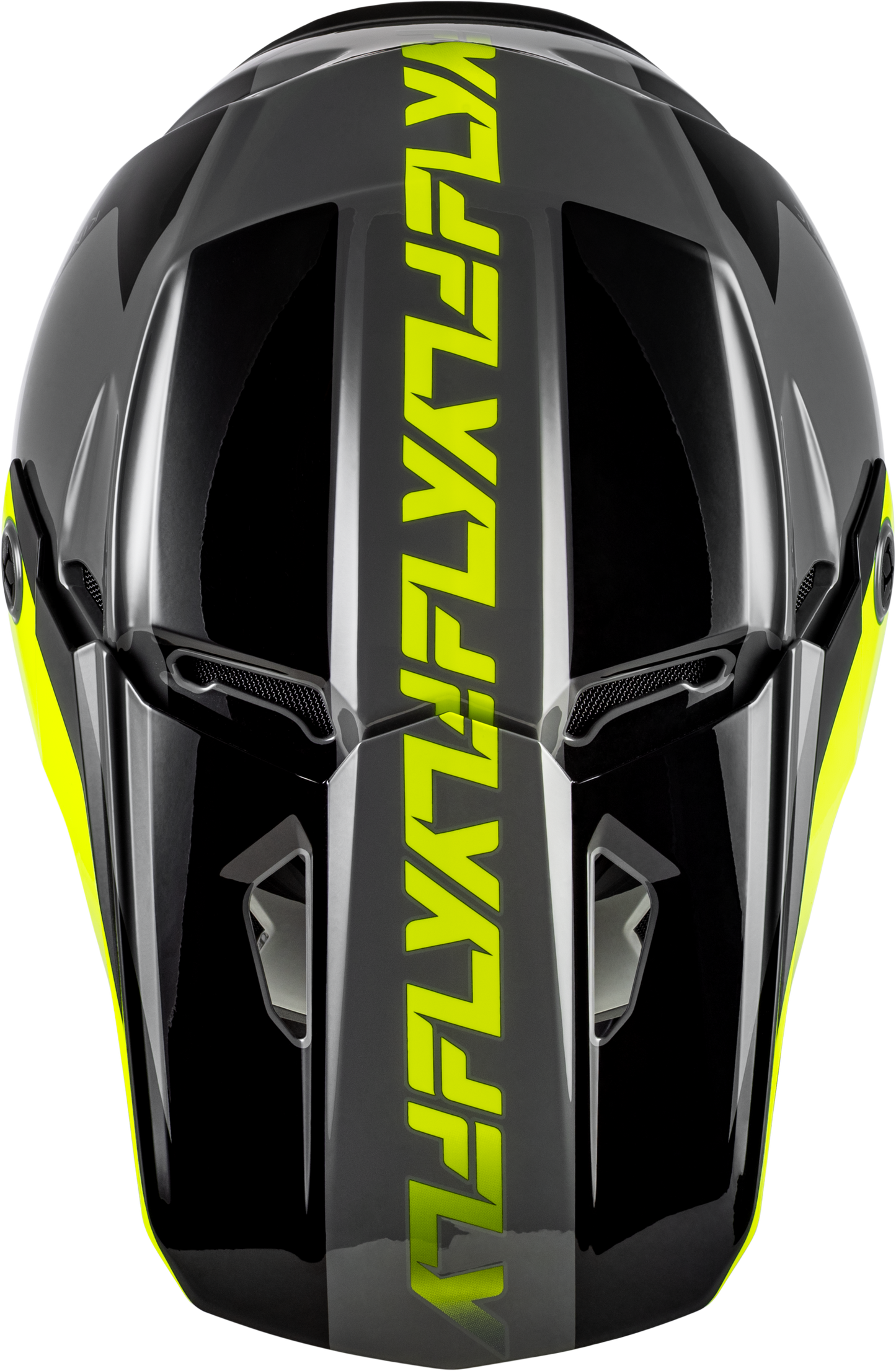 Kinetic Crest Helmet Grey/Black/Hi Vis Sm