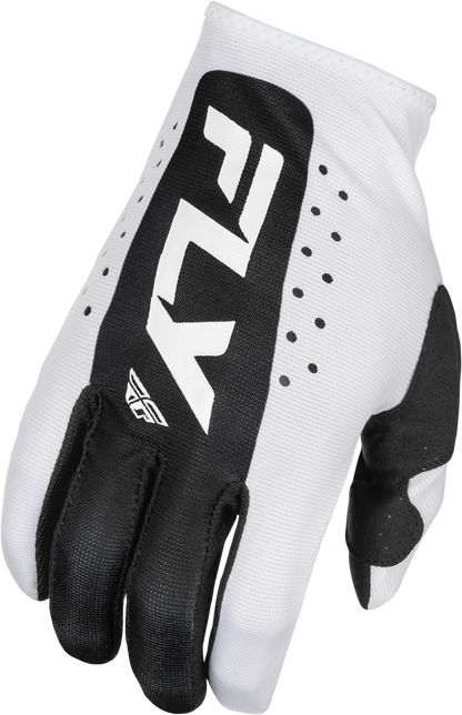 Lite Gloves White/Black Sm
